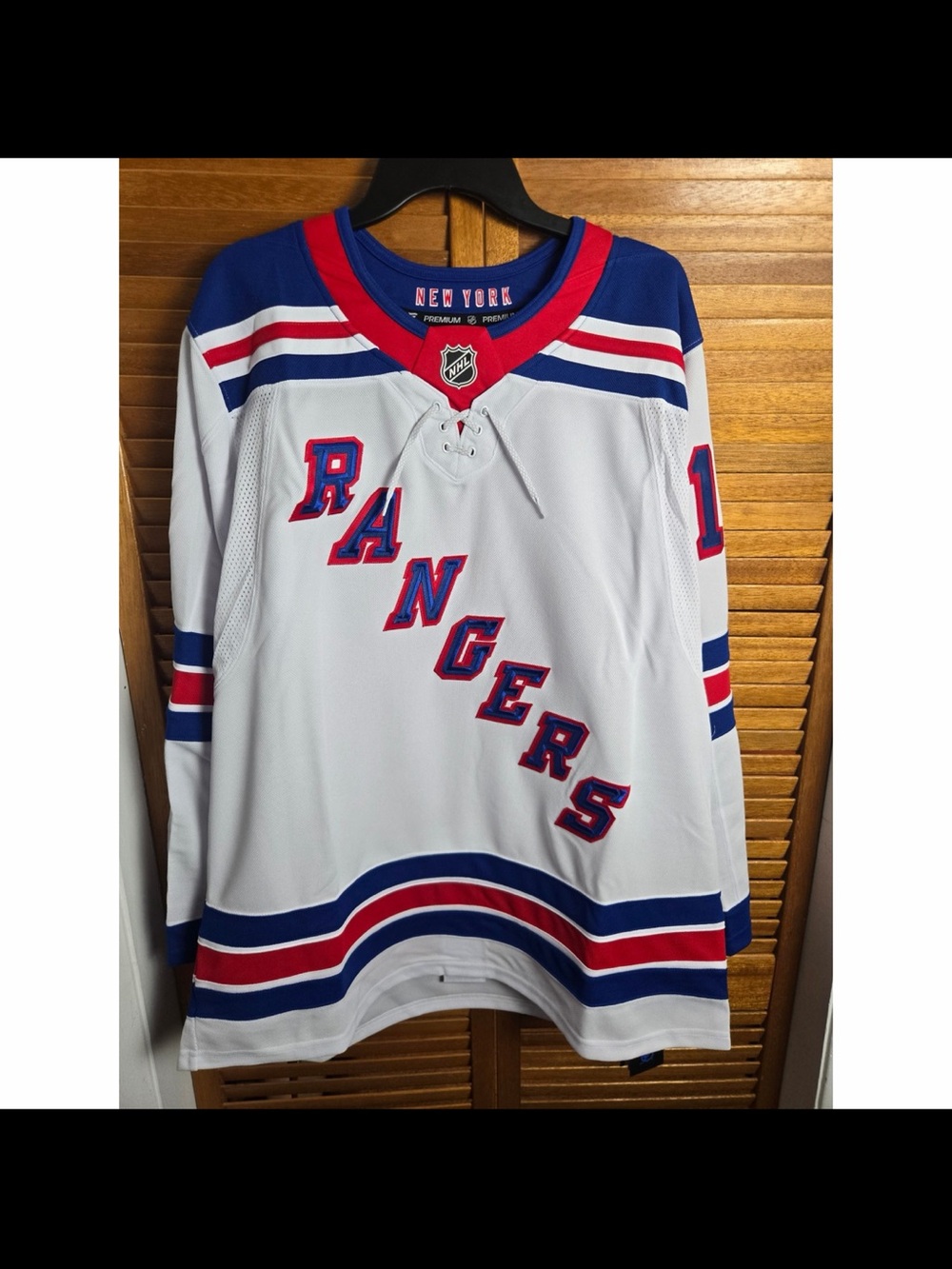 New York Rangers Panarin Fanatics Premium Away Jersey Mens 52